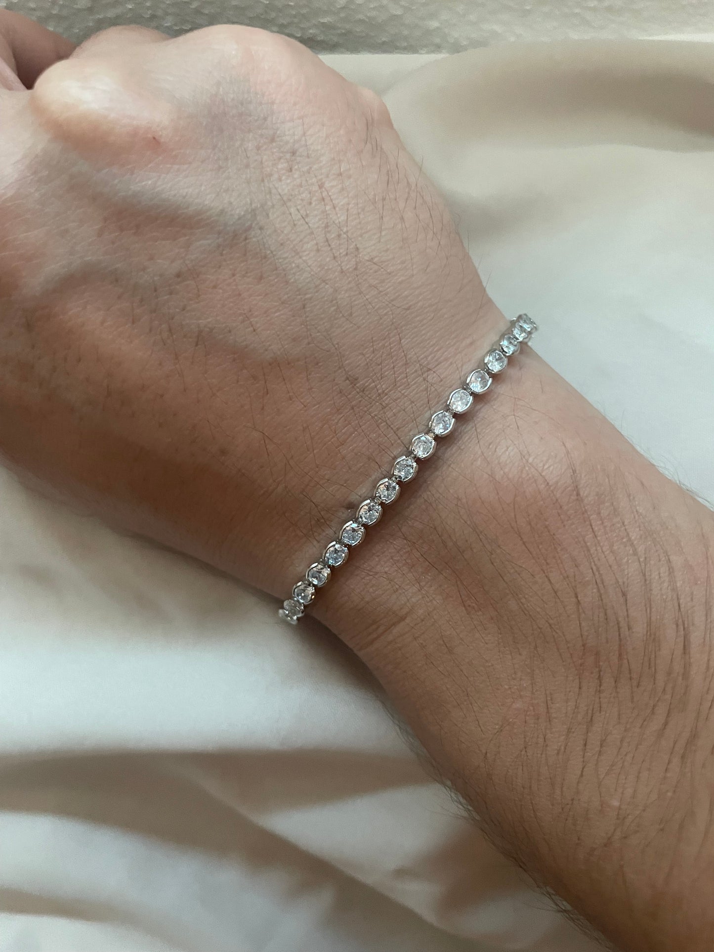 Abigaia Stud Bracelet Silver