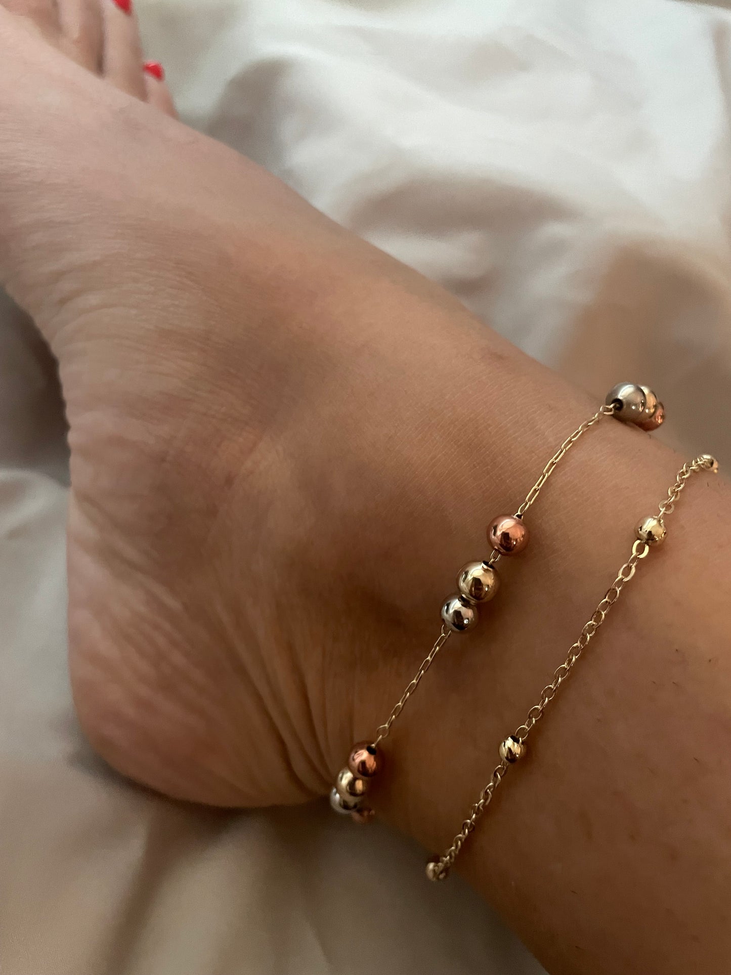 Asenath Beaded Anklet