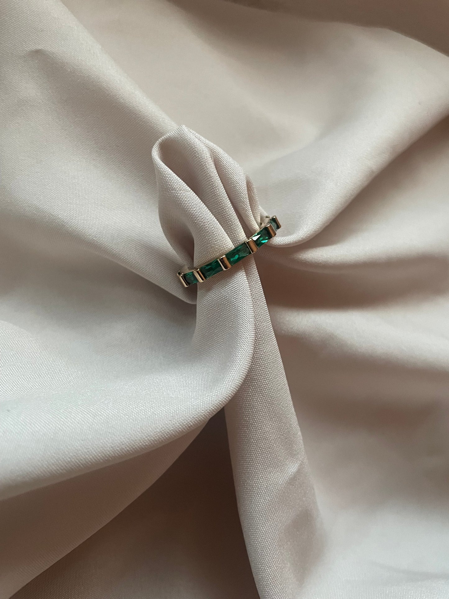 Elisha Emerald Ring
