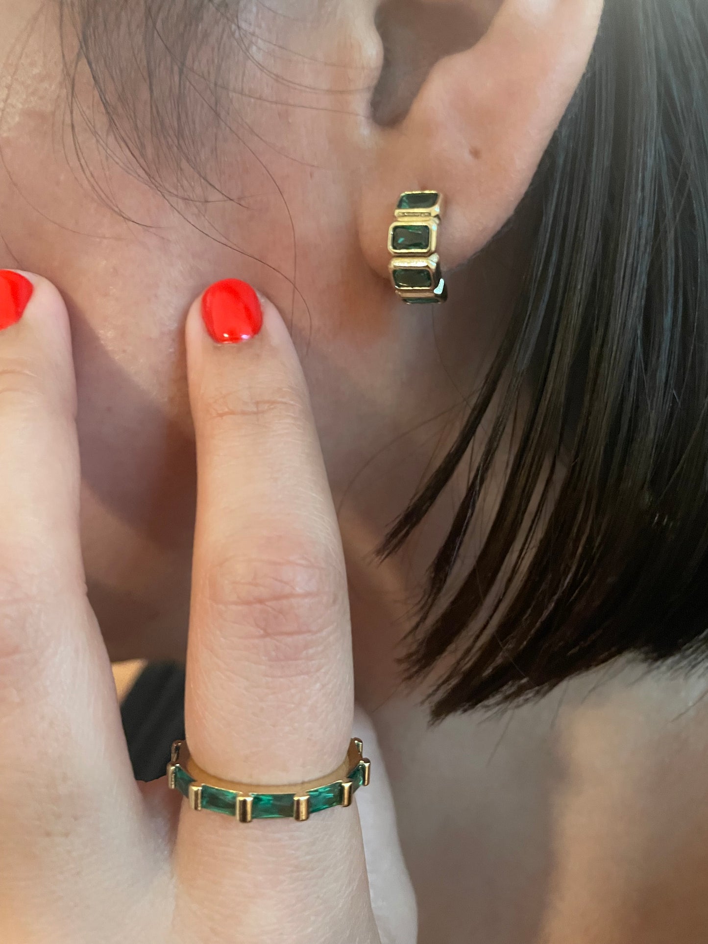 Elisha Emerald Ring