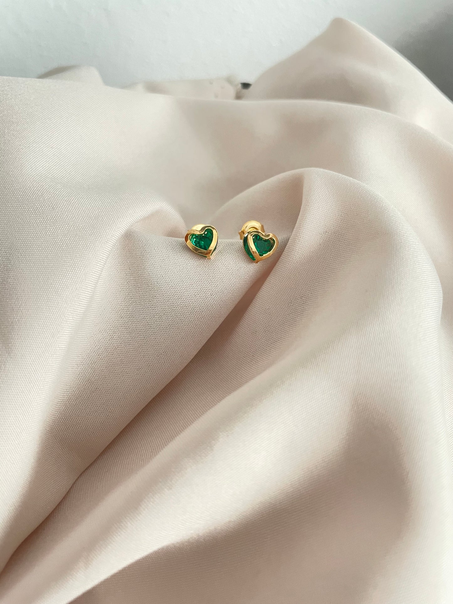 Paula Heart Stud Earrings